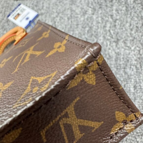 Louis Vuitton Petite Sac Plat Monogram Canvas Satchel fbcco1325-102125 - Picture 14 of 16